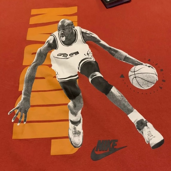 Mens Nike Air Michael Jordan Vintage Wash Tee Shir - Picture 5 of 5